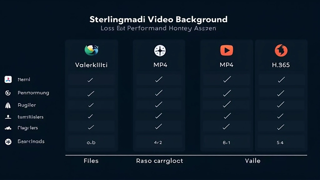 Vergleich verschiedener Video-Dateiformate mit Größen und Kompatibilität